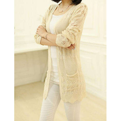 ***IN STOCK **CREAM KNITTED JERSEY - MEDIUM